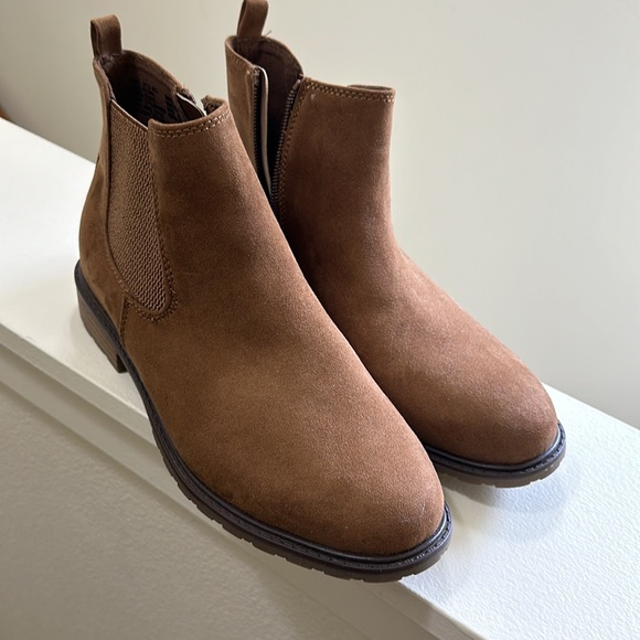 🆕New without tags SONOMA women's size 8.5 cognac bootie - Picture 3 of 5